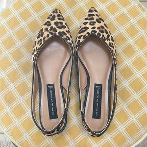 Steven by Steve Madden pony hair flat